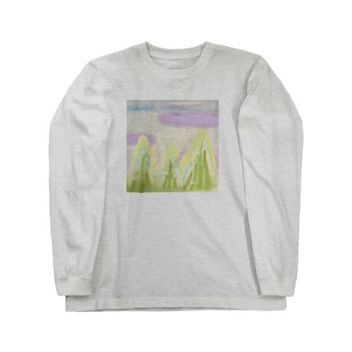 緩やかと穏やかは違う（正方形） Long Sleeve T-Shirt