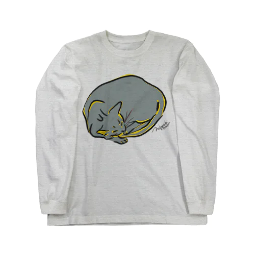 すりーぴーんぐきゃっと Long Sleeve T-Shirt