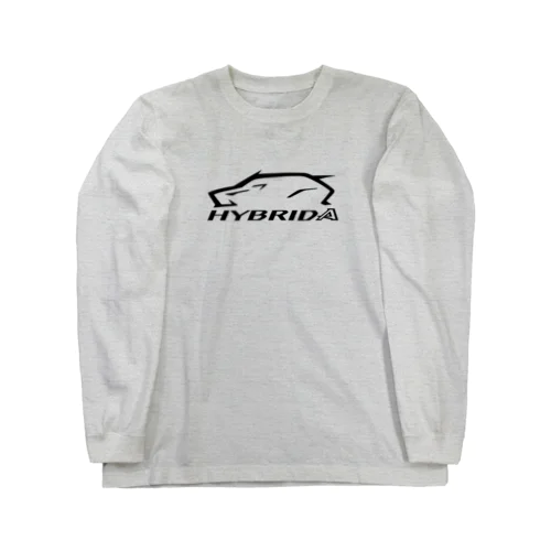 HYBRID（黒） Long Sleeve T-Shirt