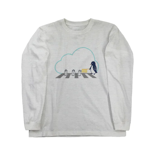 みまもりペンギン Long Sleeve T-Shirt