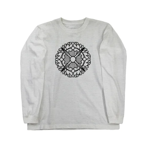 MANDALA•40• (B) ロングスリーブTシャツ