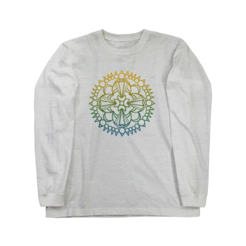 MANDALA•43• ロングスリーブTシャツ