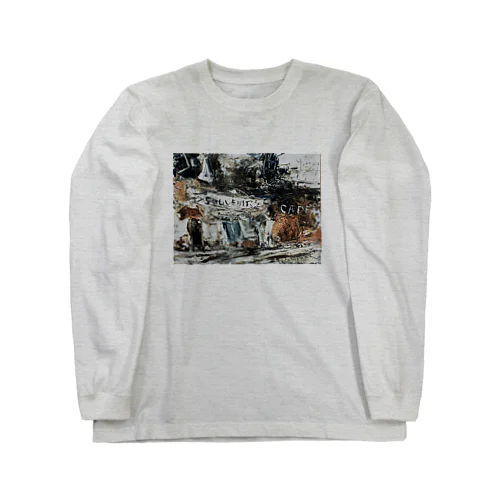 パリ裏路地-01colour Ikuo yoshimura Long Sleeve T-Shirt
