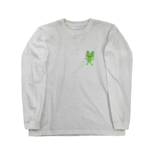 ほんわかカエル Long Sleeve T-Shirt