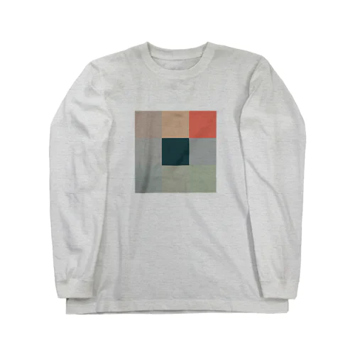 印象、日の出 - 3×3 のドット絵 Long Sleeve T-Shirt