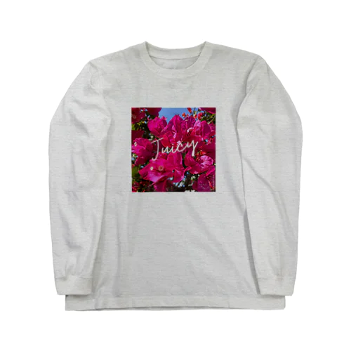 あまいふぃ～る🥰ﾌﾞｰｹﾞﾝﾋﾞﾘｱ Long Sleeve T-Shirt