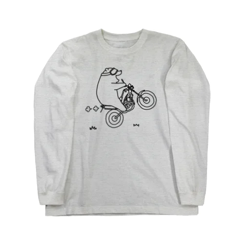 マジでまくれる5秒前（本人は最高に喜んでる最中） Long Sleeve T-Shirt