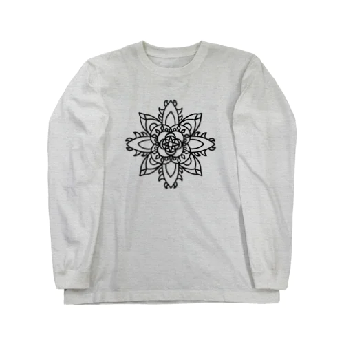 MANDALA•53• (B) ロングスリーブTシャツ