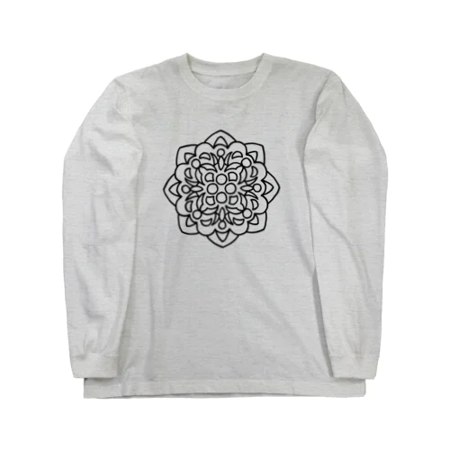 MANDALA •56• (B) ロングスリーブTシャツ