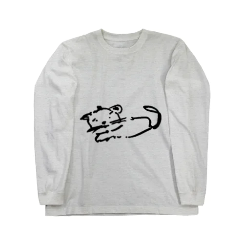 ブルーマオマオ Long Sleeve T-Shirt