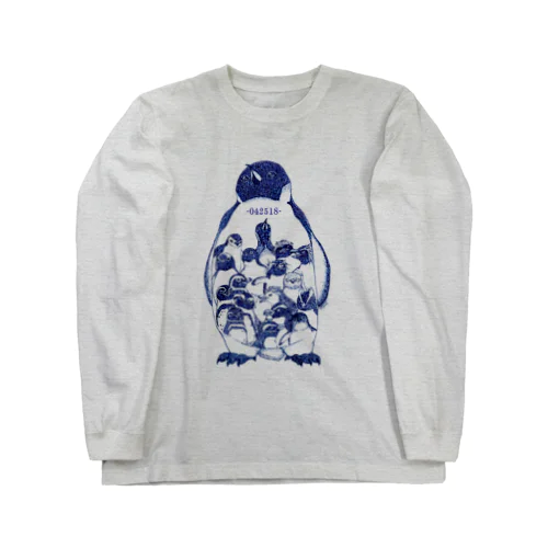 -042518-World Penguins Day ロングスリーブTシャツ