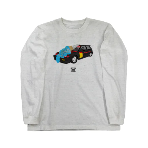 旧車にアイス Long Sleeve T-Shirt