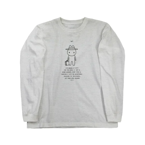 旅するオジサン Long Sleeve T-Shirt