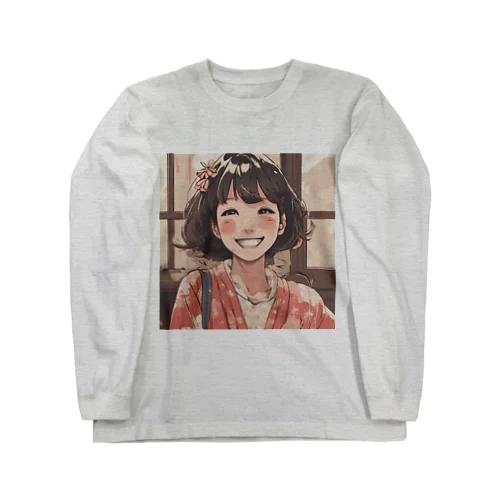 笑顔の彼女 Long Sleeve T-Shirt