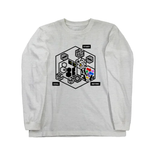 六角迷路 Long Sleeve T-Shirt