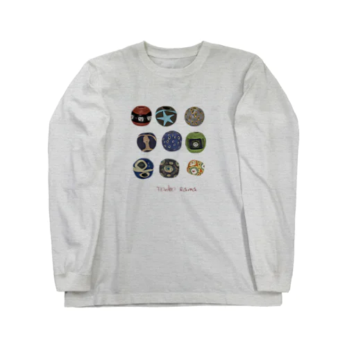 glass bead　トンボ玉32 Long Sleeve T-Shirt