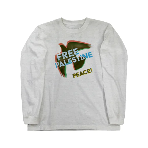 【パレスチナ連帯】PEACE Long Sleeve T-Shirt