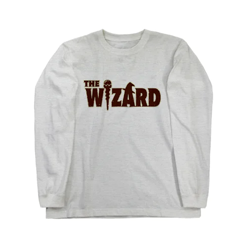 THE WIZARD (魔法使い) ロゴ ロングスリーブTシャツ