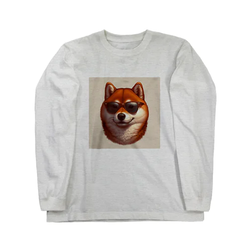 柴犬サン ロングスリーブTシャツ