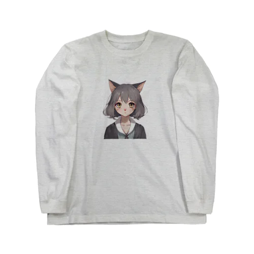 転生猫 ロングスリーブTシャツ