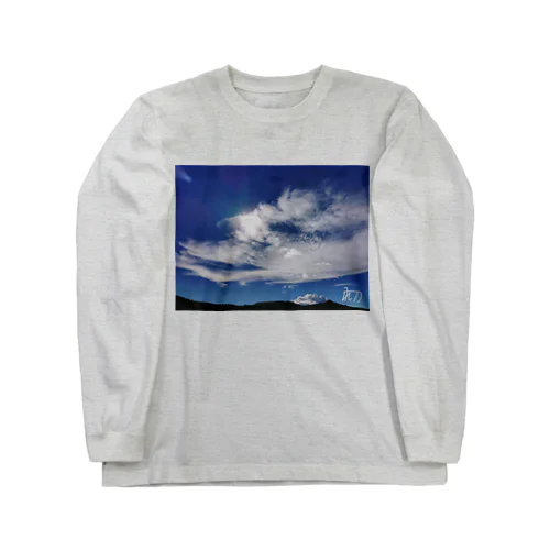 開眼　〜龍体文字入り〜 Long Sleeve T-Shirt