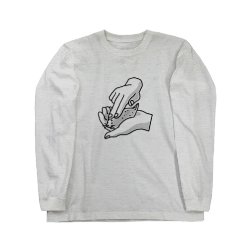 アザラシの握り方 Long Sleeve T-Shirt