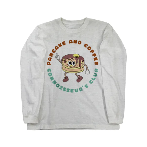 Pancake and Coffee Connoisseur's Club Long Sleeve T-Shirt