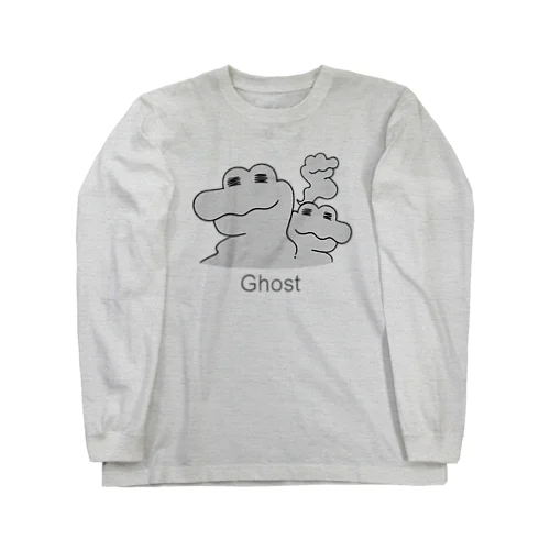 Ghostなワニ ロングスリーブTシャツ