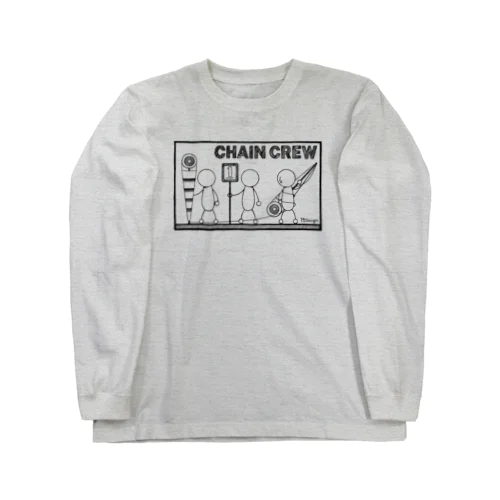 PBスティック君 CHAIN CREW Long Sleeve T-Shirt