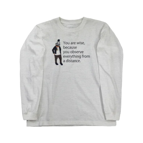 ノルディック帽の少年 Long Sleeve T-Shirt