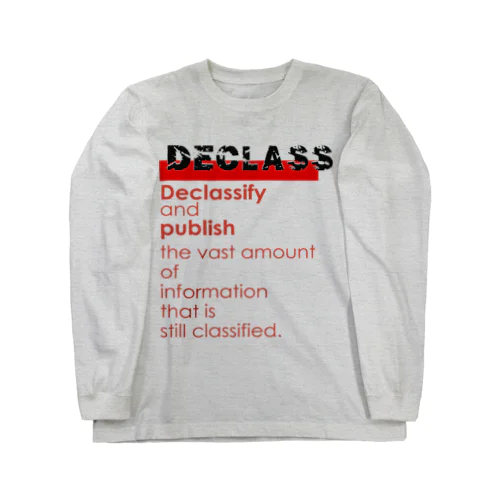 DECLASS ロングスリーブTシャツ