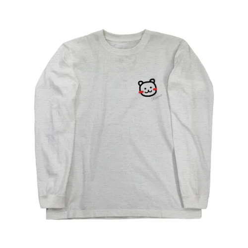 🐈‍⬛くま　※値下げ中 ロングスリーブTシャツ