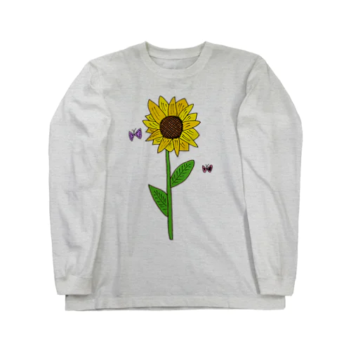 ひまわり Long Sleeve T-Shirt