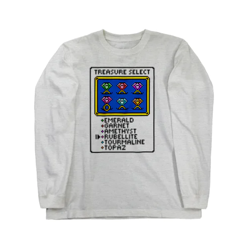 8bit♢ジュエリーボックス ロングスリーブTシャツ