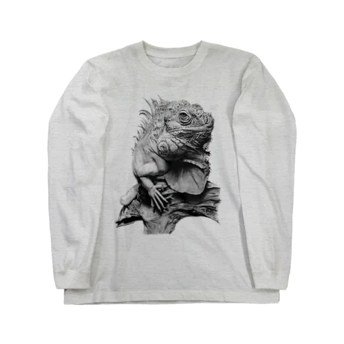 グリーンイグアナ | Iguana iguana Long Sleeve T-Shirt