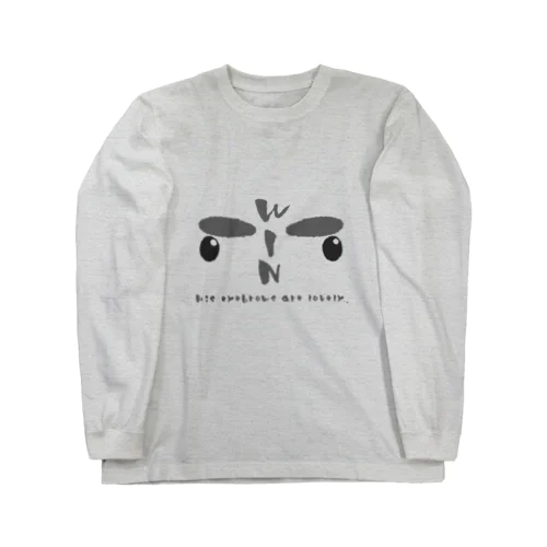 眉毛くんTシャツ。 Long Sleeve T-Shirt