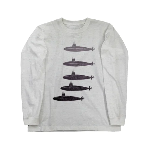 潜水艦 Long Sleeve T-Shirt