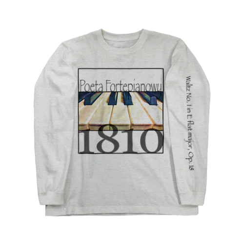 1810 Chopin#1 ロングスリーブTシャツ