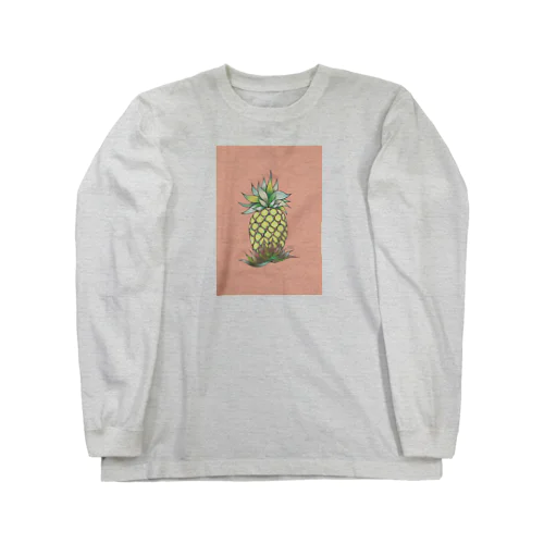 pineapple ロングスリーブTシャツ