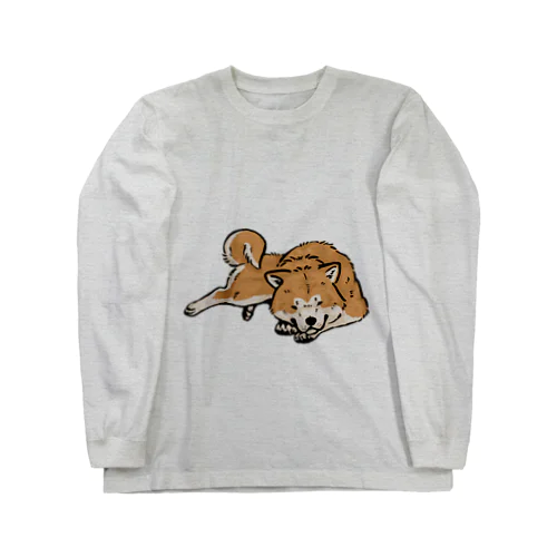 秋田犬 Long Sleeve T-Shirt