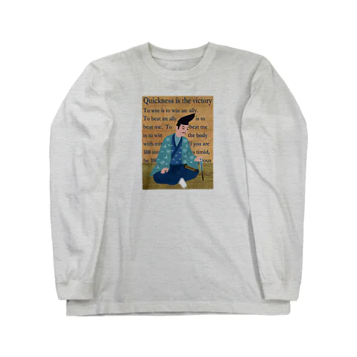 蒼き義経 Long Sleeve T-Shirt