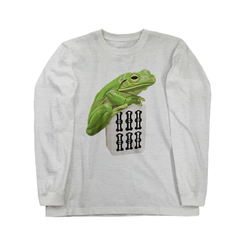 雨蛙×六索 Long Sleeve T-Shirt