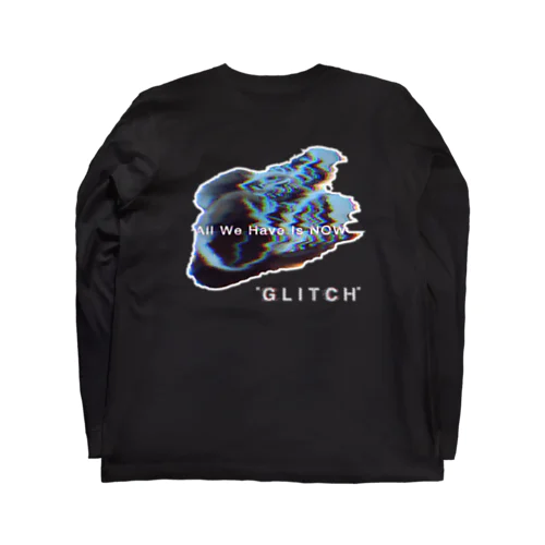 sneaker "GLITCH" (BK) ロングスリーブTシャツ