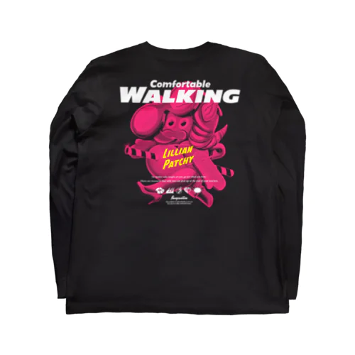 Comfortable WALKING ー LILLIAN PATCHY ー ロングスリーブTシャツ