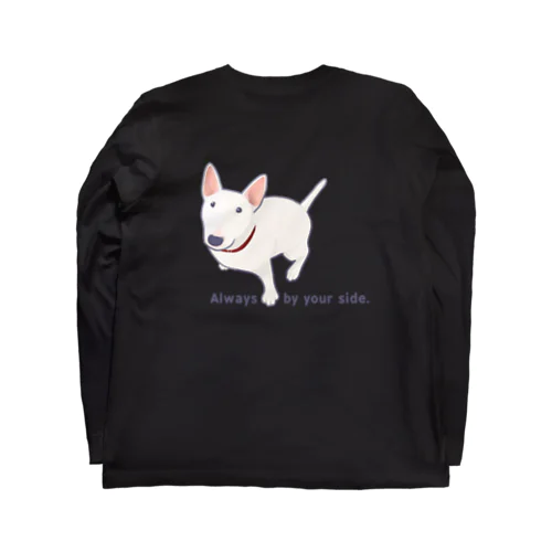 ブルテリア🐾ホワイト Long Sleeve T-Shirt