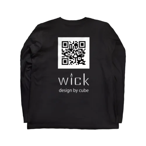 cube-wick 各リンクに飛べるQRコード付き！ ロングスリーブTシャツ