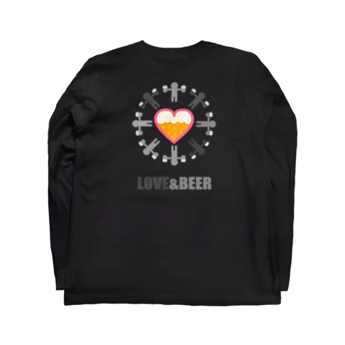 【バックプリント】LOVE & BEER Long Sleeve T-Shirt
