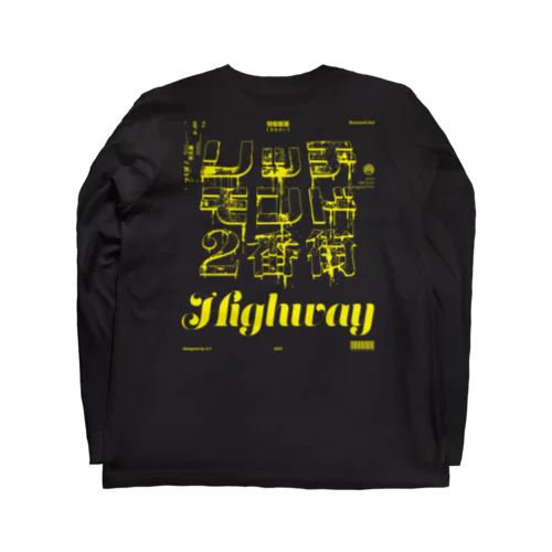 リッチモンド２番街_Highwayロゴ入り ロングスリーブTシャツ