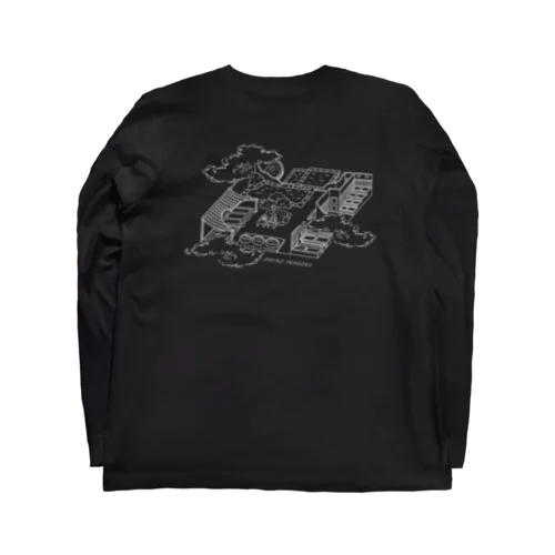 お風呂天国（ホワイト） Long Sleeve T-Shirt