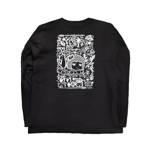 凪のれんしゅう着 (黒) Long Sleeve T-Shirt